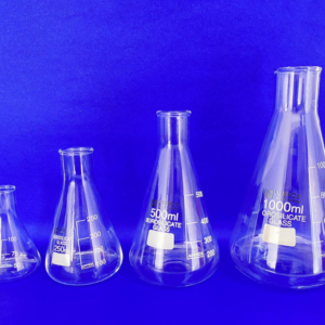 Borosilicate glass conical flask 100ml to 1000ml