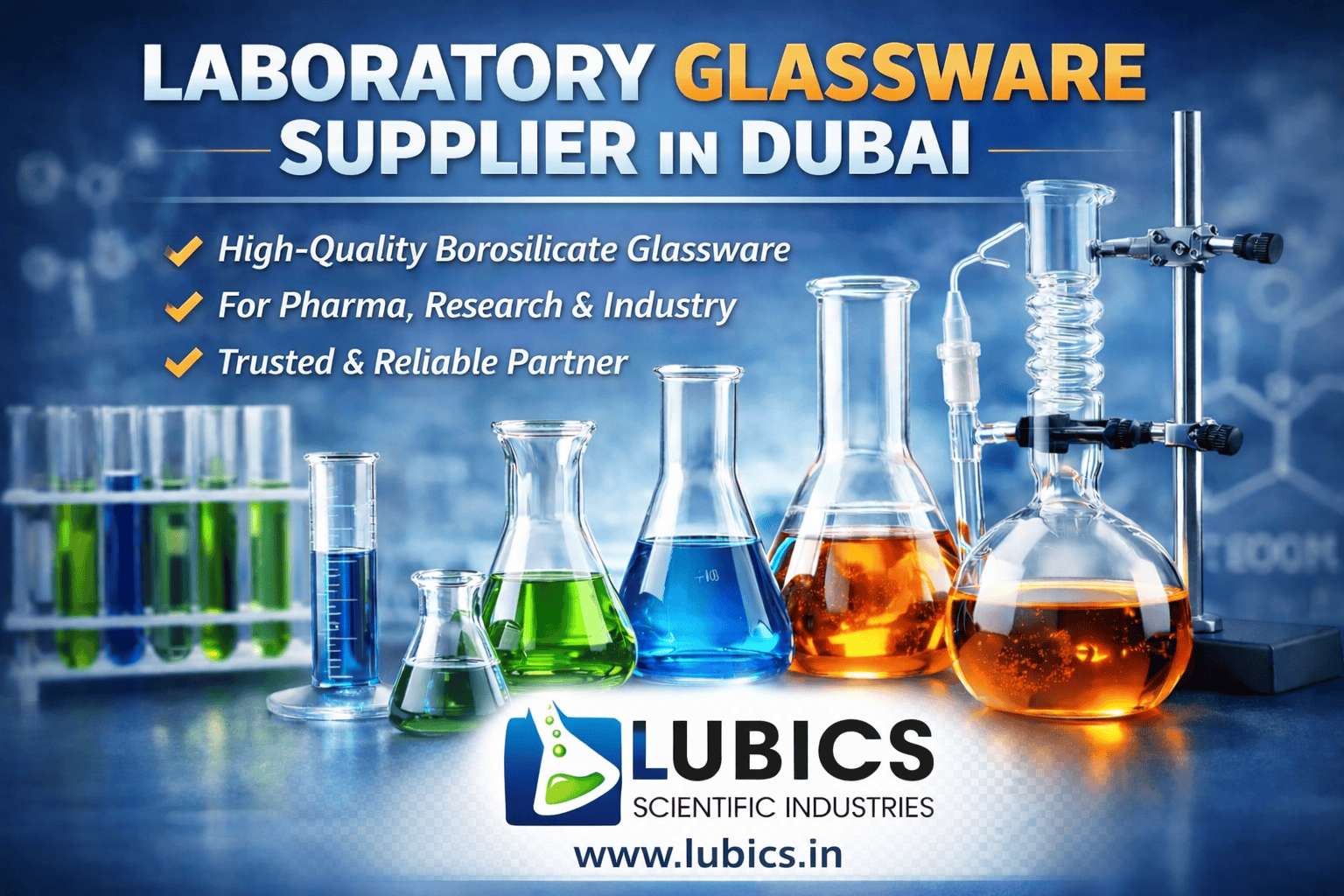Laboratory Glassware Supplier in Dubai | Lubics Scientific Industry