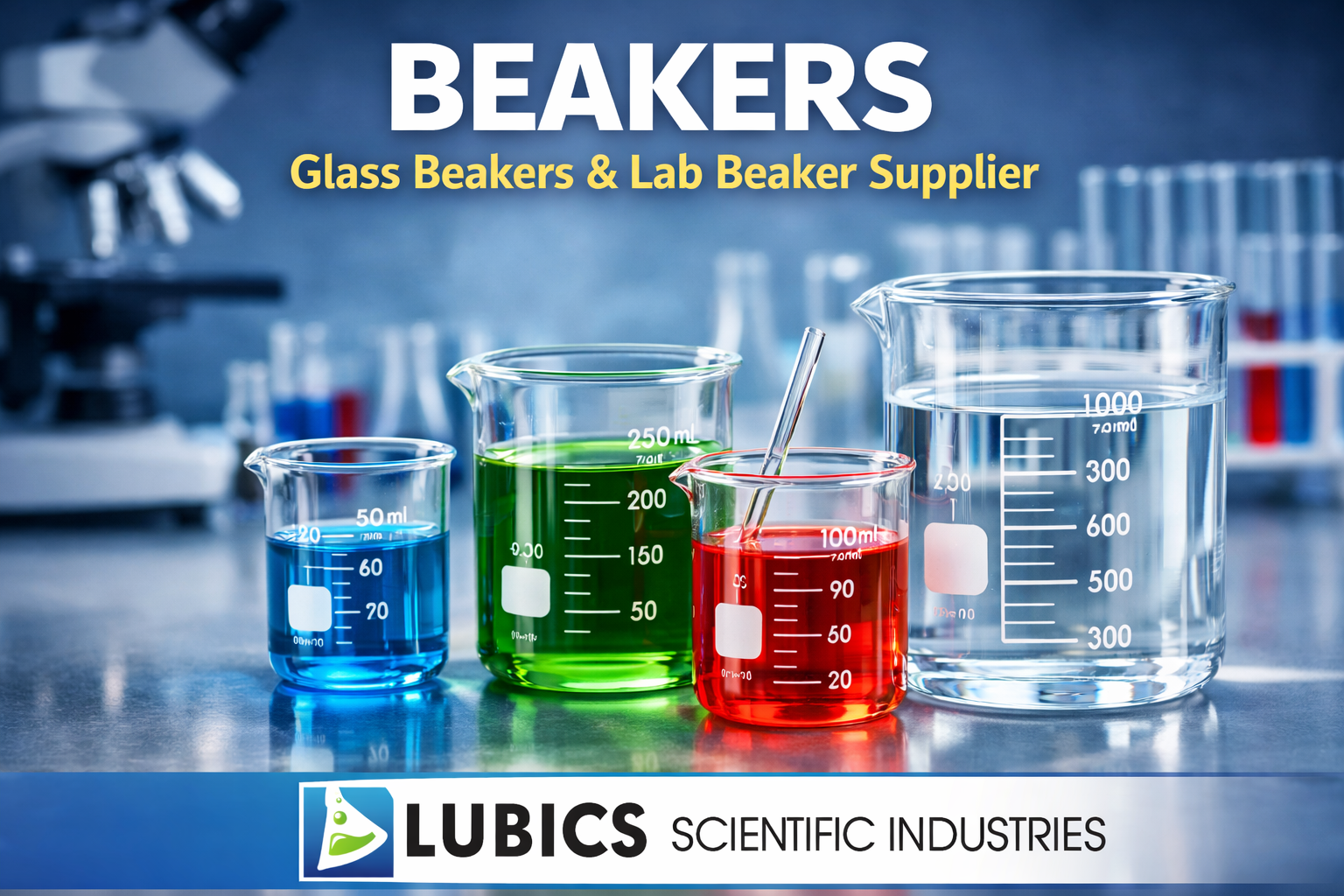 Borosilicate Laboratory Glassware Suppliers | Lubics Scientific