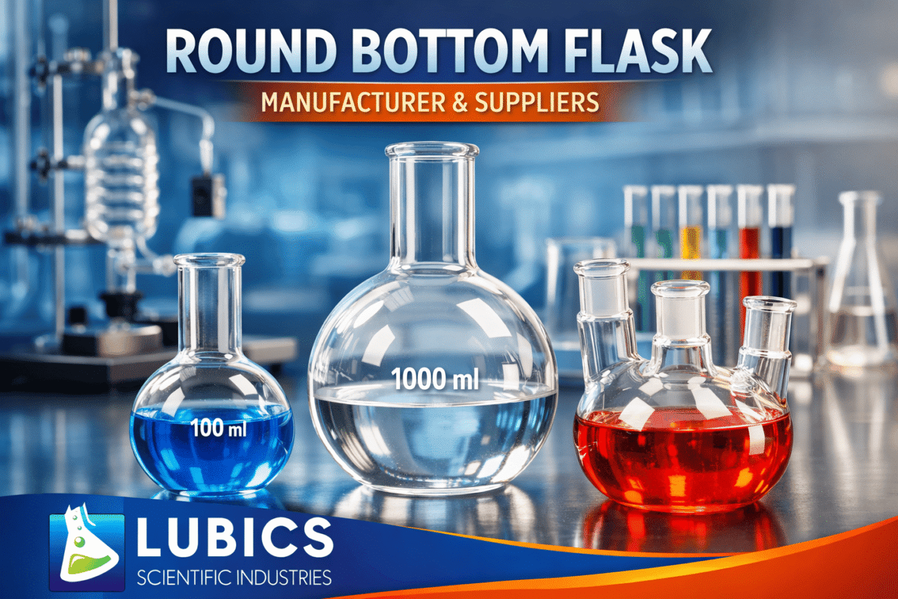 Round Bottom Flask Manufacturer and Suppliers – Lubics Scientific Industries